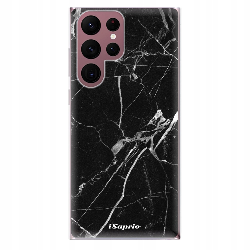 Silikonowe etui Black Marble 18 do Samsung Galaxy S22 Ultra 5G