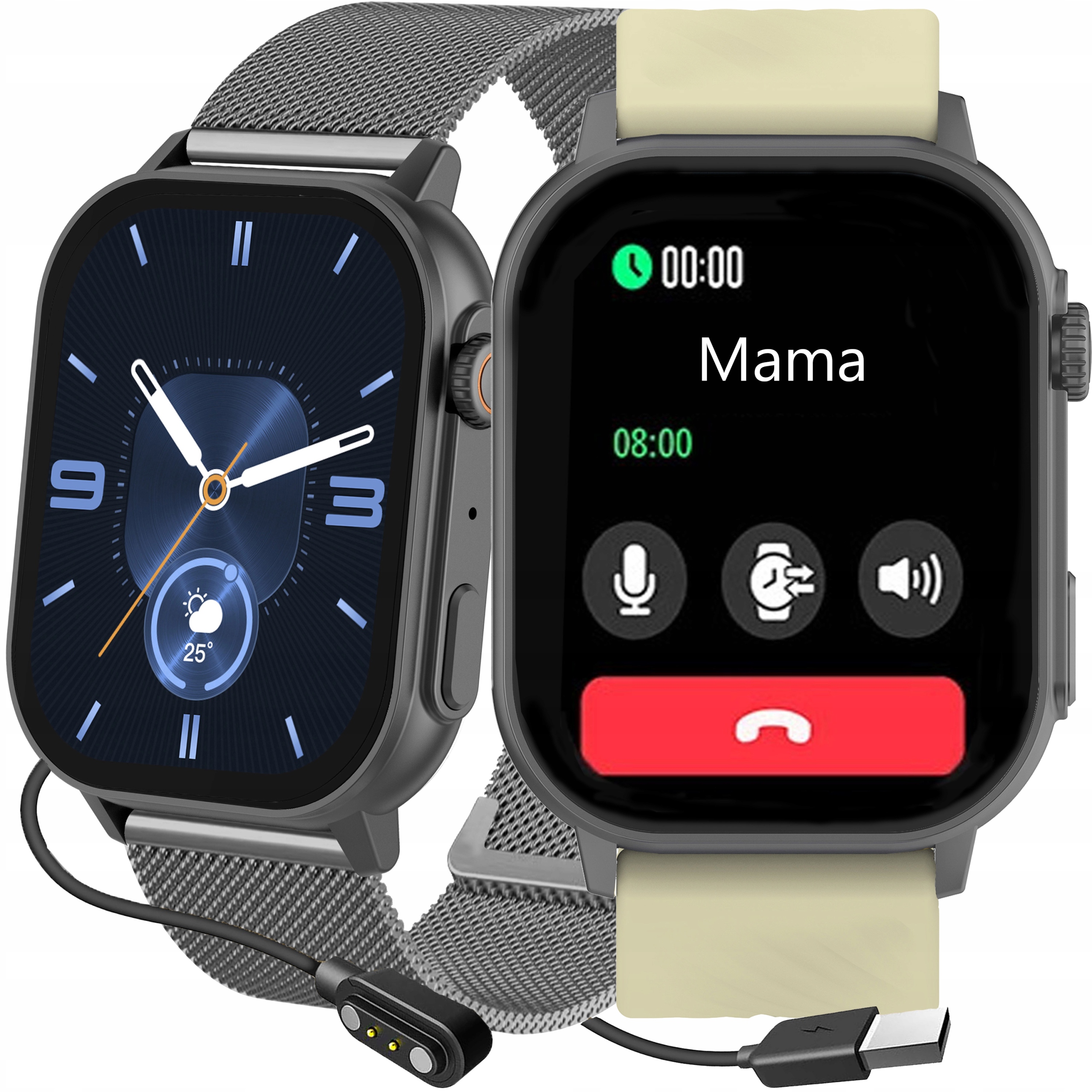 Hodinky Chytré Hodinky Gravity s Hovory a Upozorněními – multifunkční