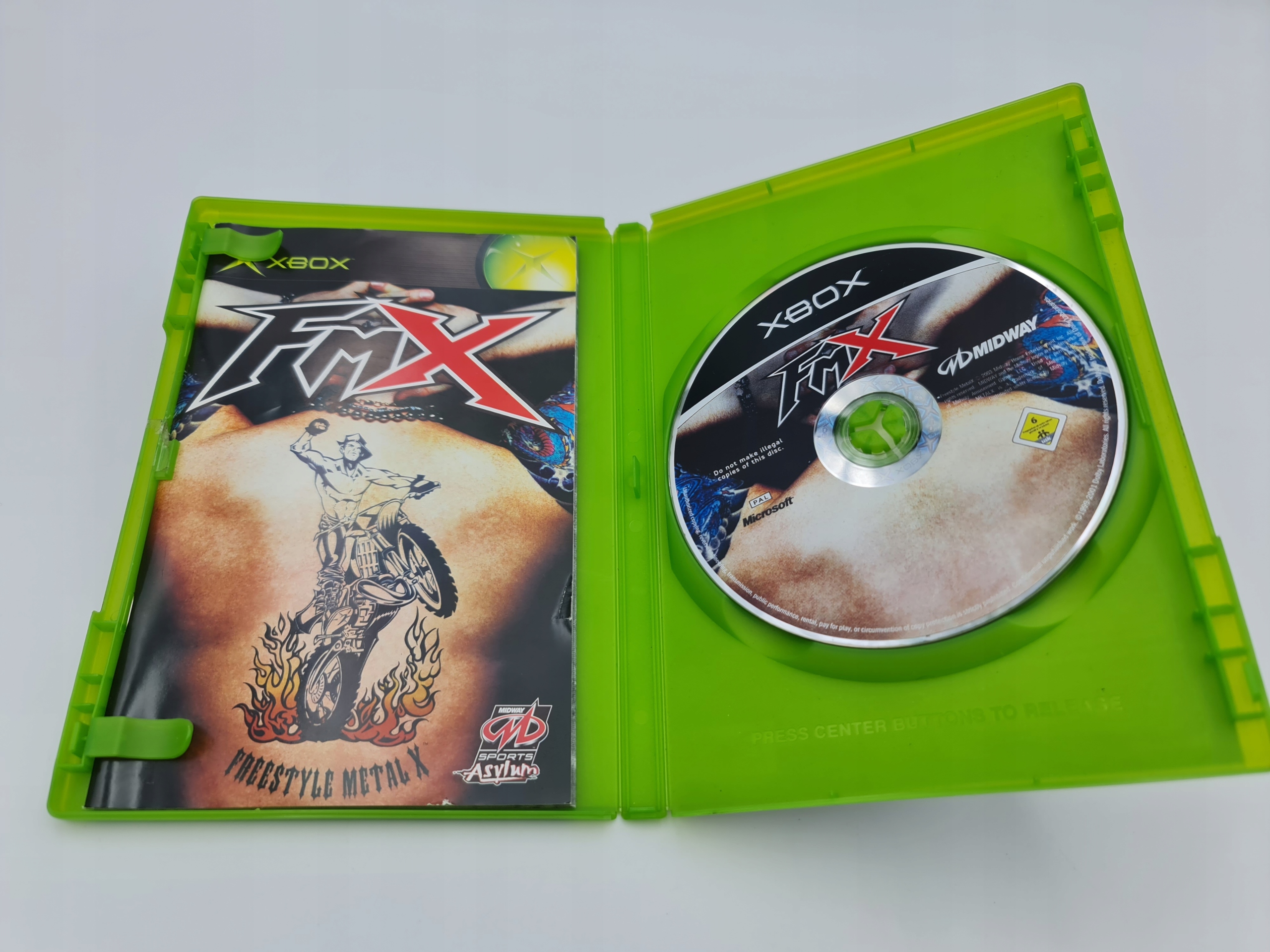 XBOX FREESTYLE METAL X Tematyka wyścigi