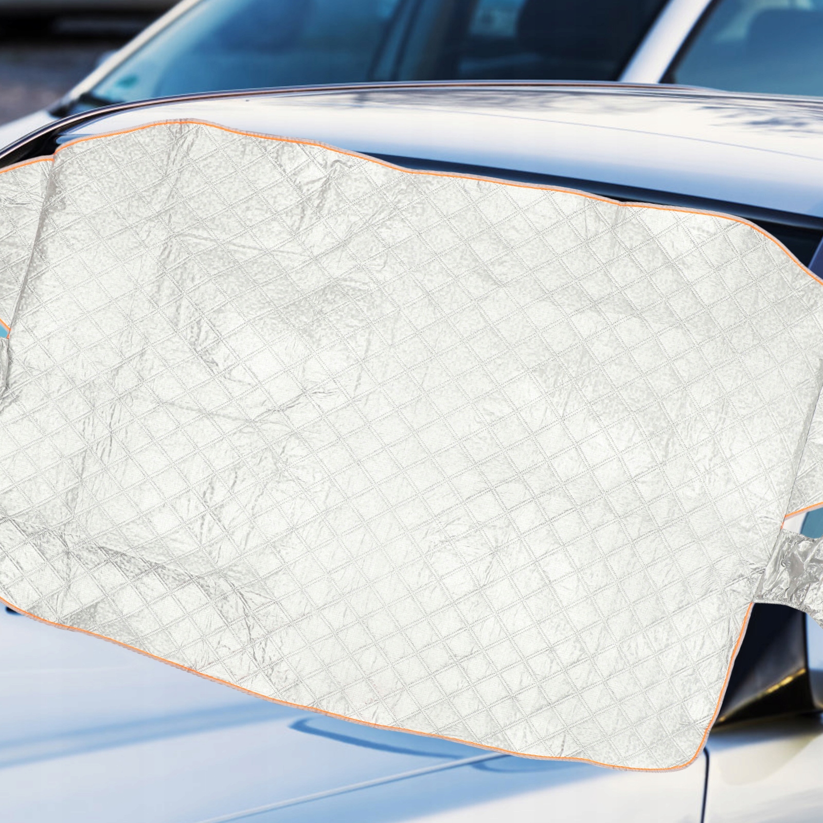 SAMOCHODY MAGNETYCZNA FOLIA ALUMINIOWA OSŁONA ŚNIEGOWA STRONA SAMOCHODU Waga produktu z opakowaniem jednostkowym 1 kg