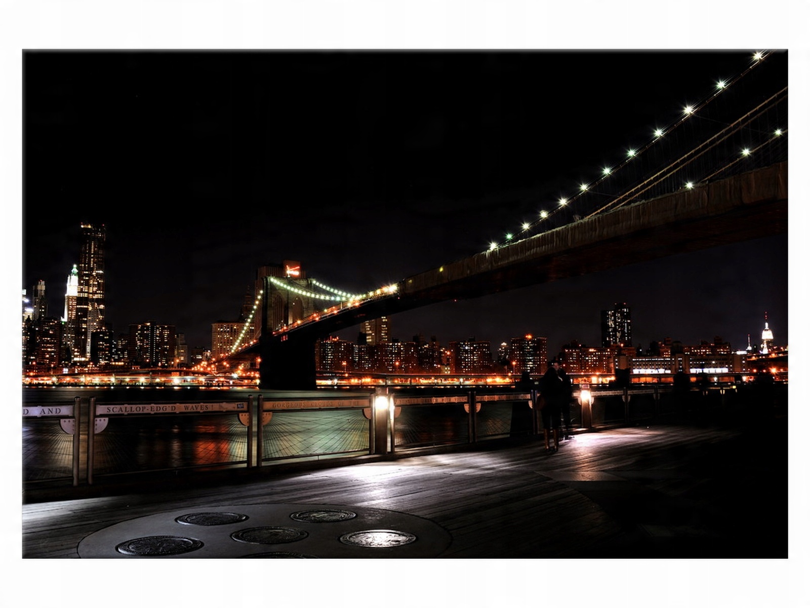 

Obraz Brooklyn Bridge - Mith17 120x80 Most 844A_1B