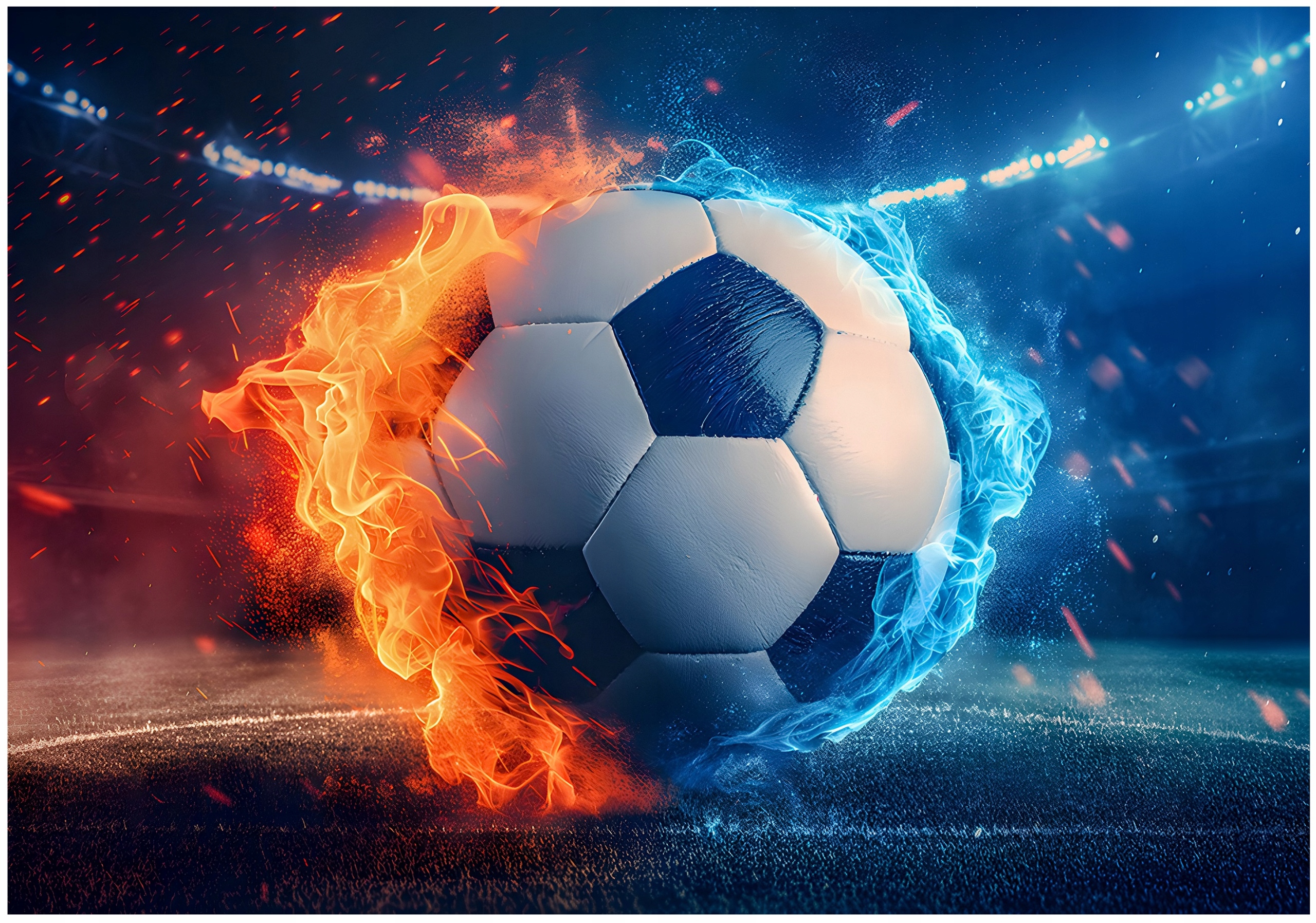 Tapeta Pre Chlapca Mládež Futbalová Fototapeta Na Flizeline 350x250