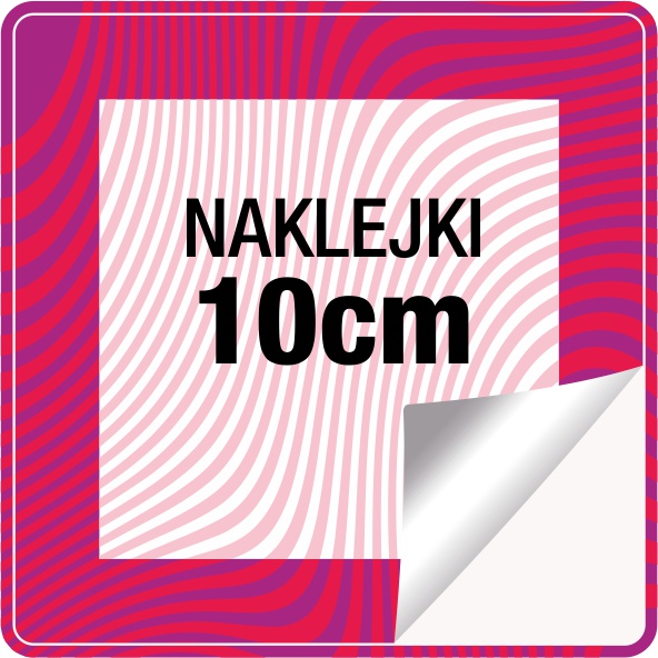 

Naklejki Etykiety z własnym Logo kwadratowe 10cm