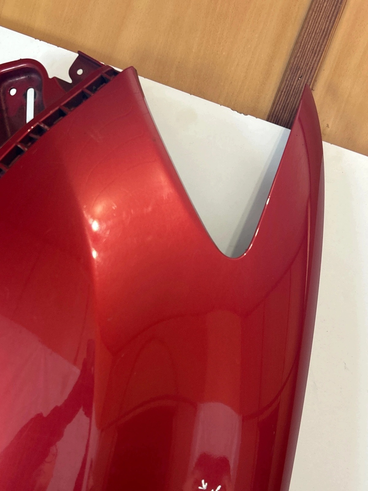 fender front front left Mitsubishi ASX Lift 2013 czerowny