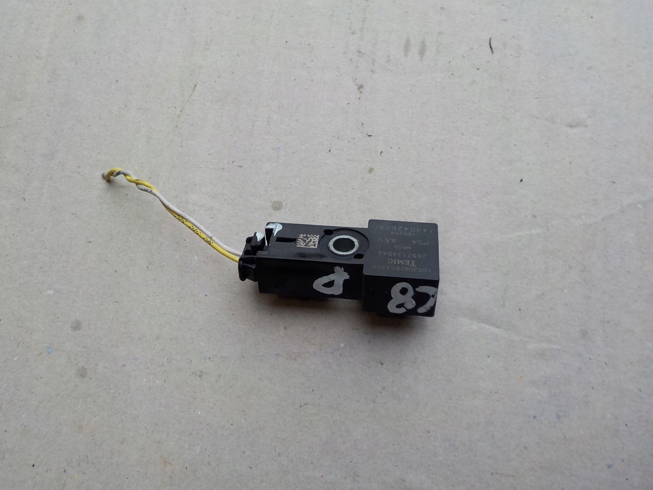 Beschleunigungssensor Crashsensor citroen c8 1490426080