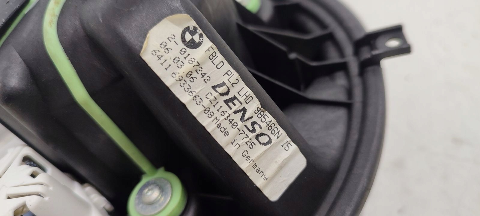 heating fan air conditioning devices BMW E90
