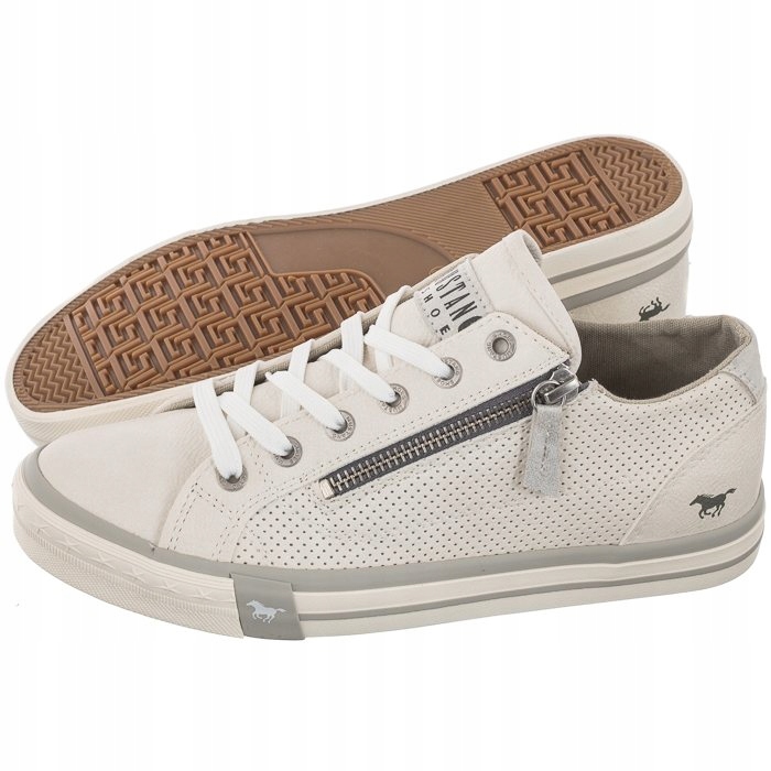 

Buty Damskie Trampki Mustang Białe 50C0041
