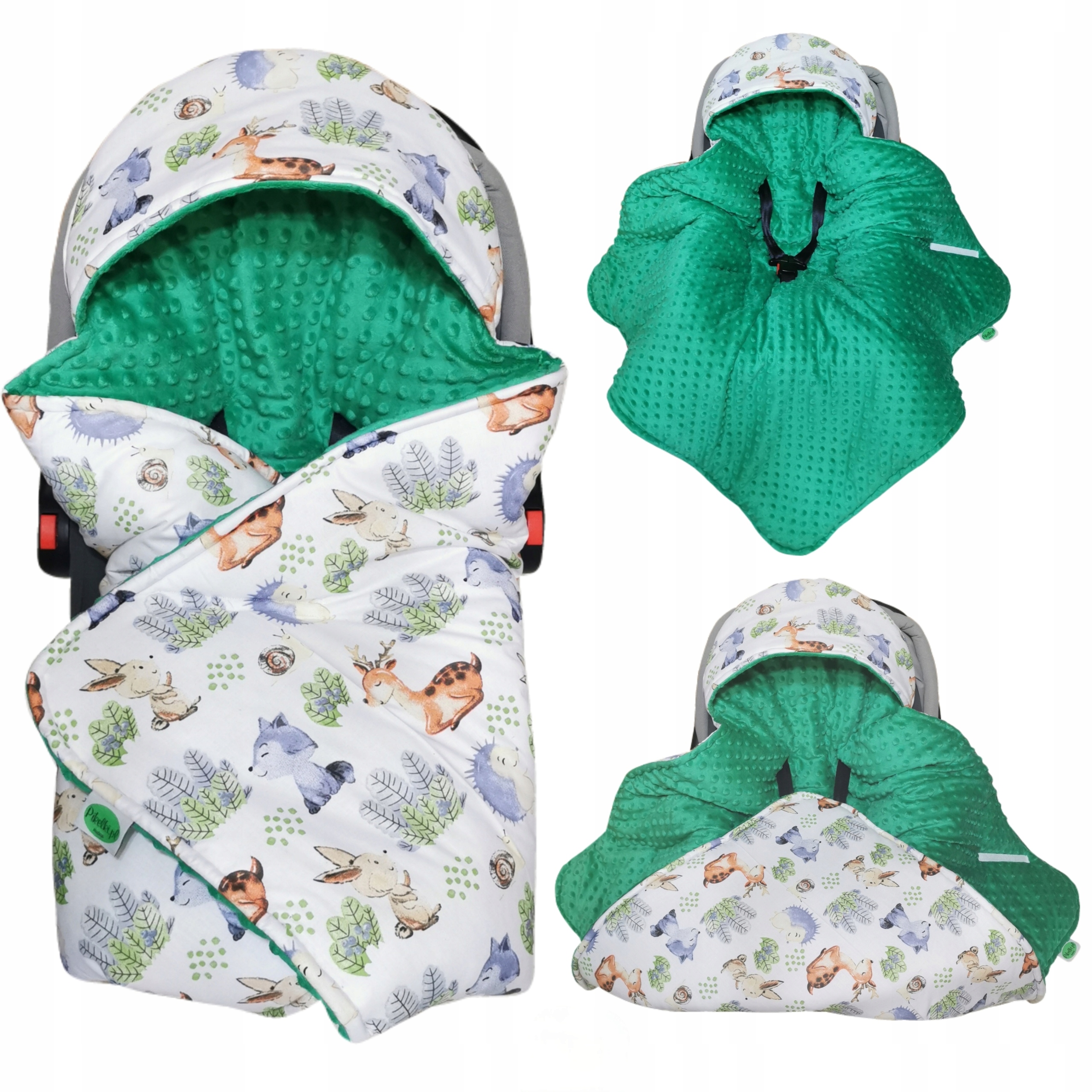 KOC VELVET MINKY FOTELIKA NOSIDEŁKA WÓZKA OTULACZ Kod producenta KOC_KAP_NOS_90_90