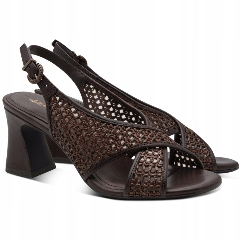 Dámské sandály Tamaris 1-28315-46 304 Mocca čokoláda Eko Vel. 37