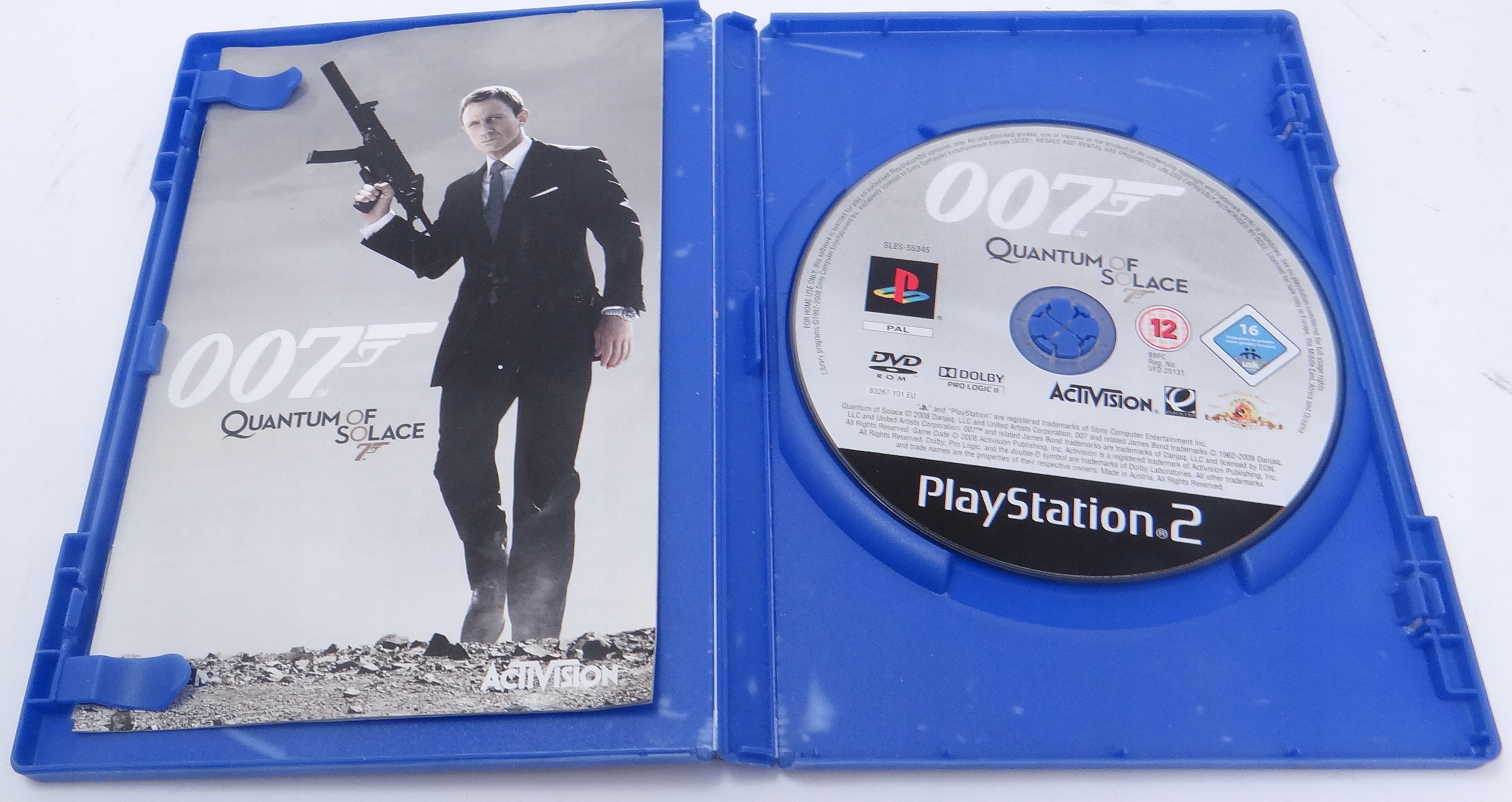 Gra PS2 007: Quantum of Solace Producent Activision Blizzard
