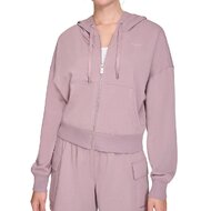 Růžová Mikina s kapucí Dkny , klasická XXL (novinka)