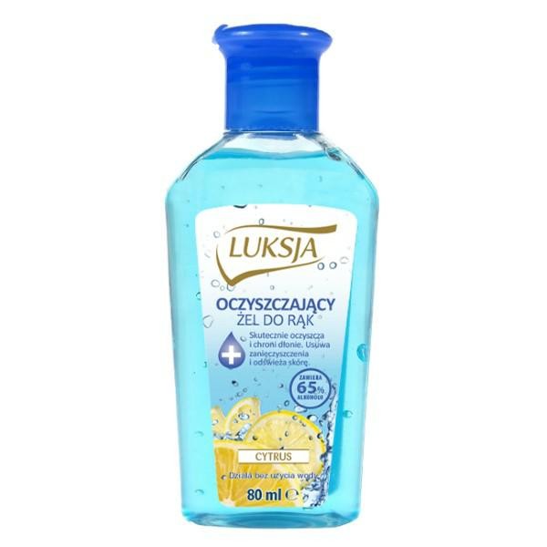 

Luksja Żel do rąk antybak. Cytrus 80ml.