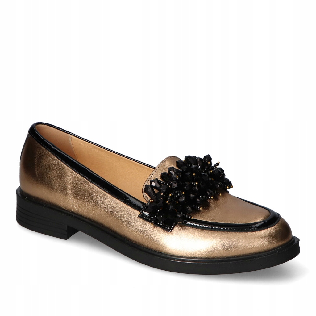 Mokasíny Arka BI6880/2743+1974 Zlaté lico 38