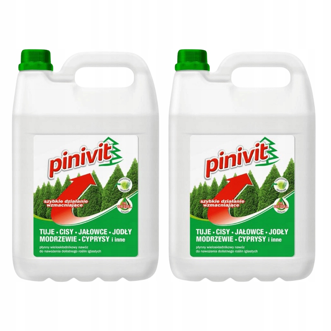 Florovit Nawóz W Płynie Do Iglaków Pinivit 5L Zestaw 2 sztuk
