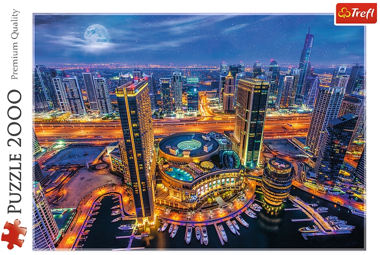 PUZZLE 2000 ŚWIATŁA DUBAJU 27094