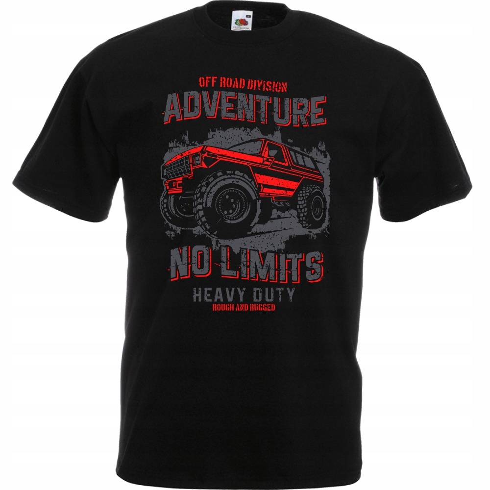 

Koszulka jeep samochód auto off road XL czarna