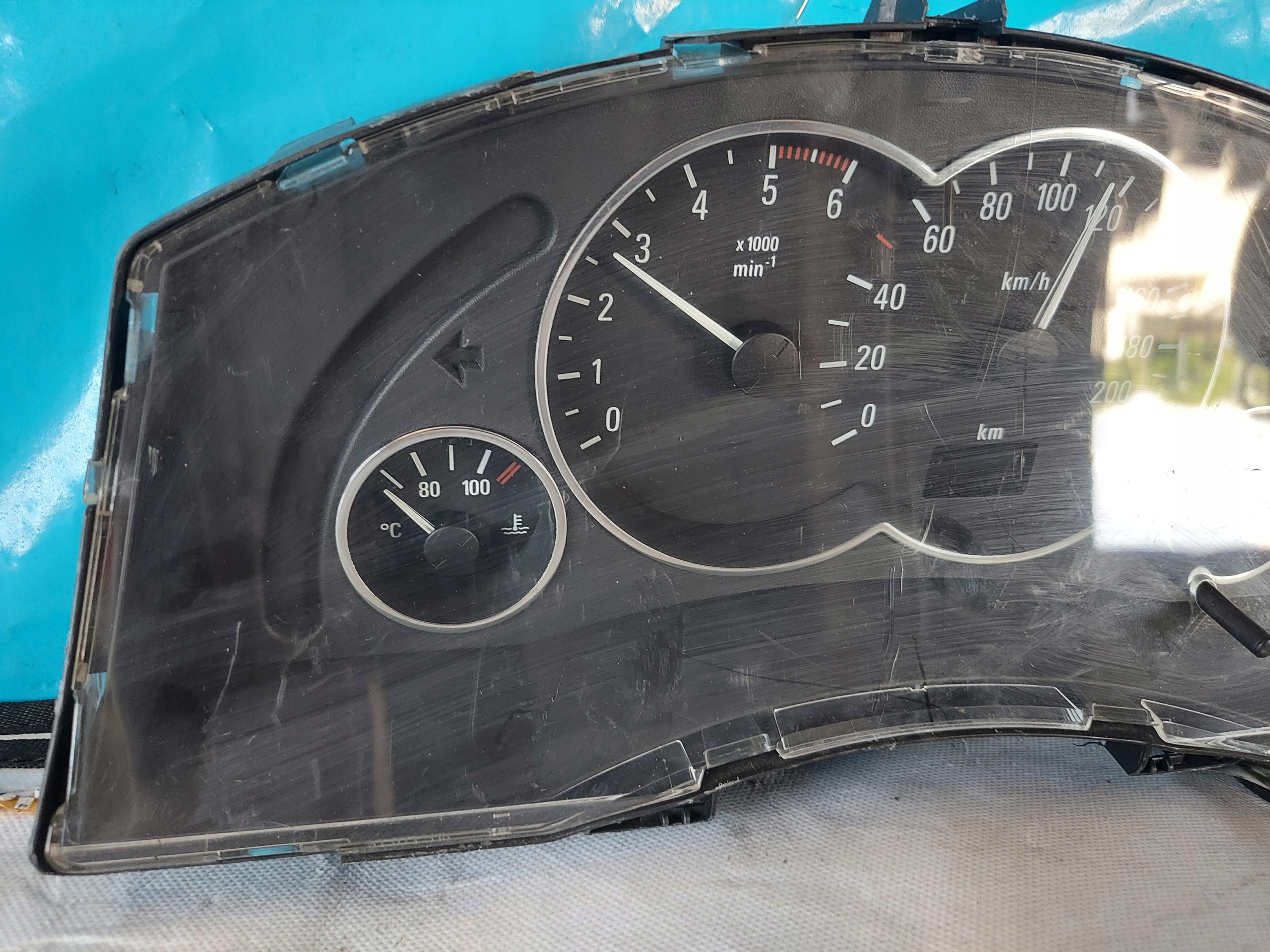 dials clock OPEL MERIVA A 1.7 CDTI 13173381XT