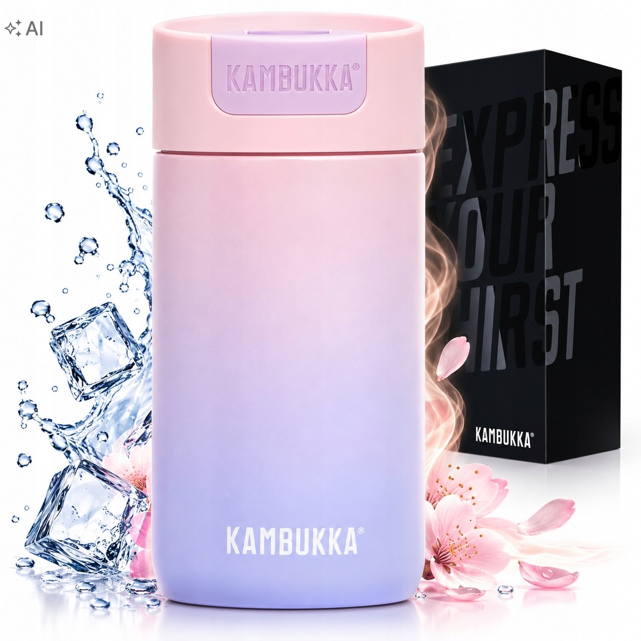 Termohrnek 300 ml na kávu a čaj Kambukka Olympus Blush Horizon