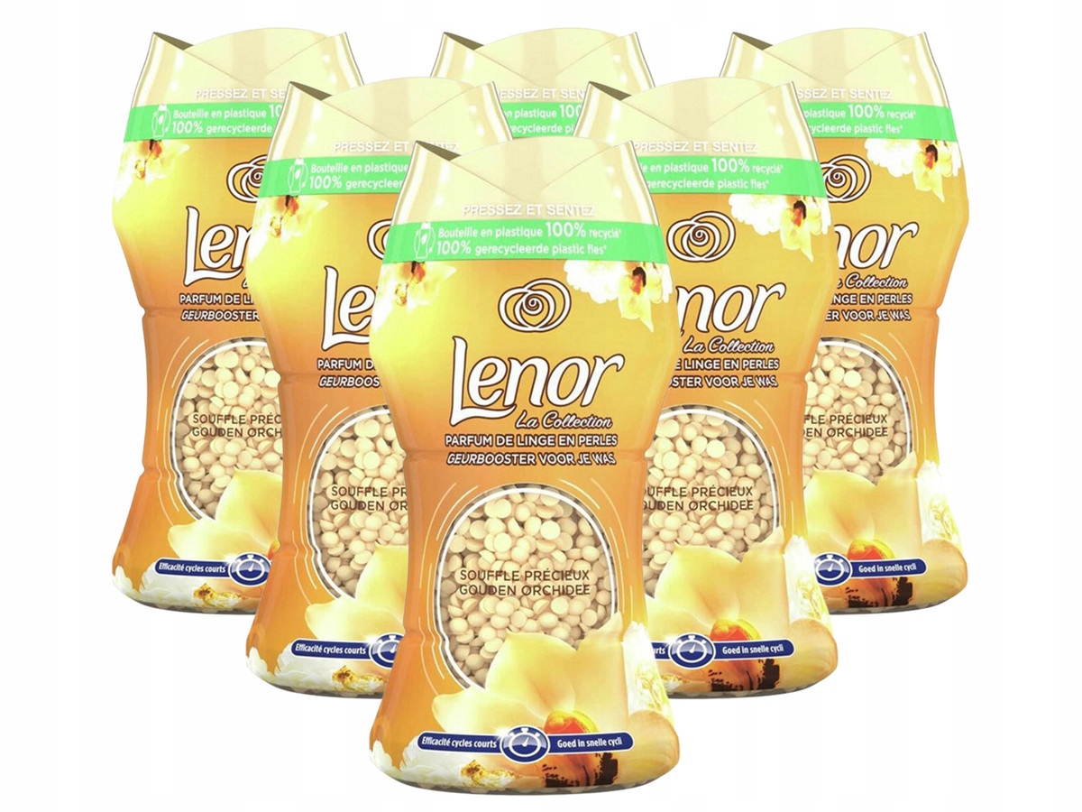 LENOR Perličky Gold Orchid 6 X 300g Väčšia fľaša