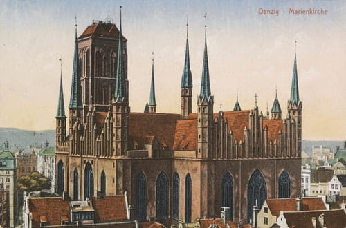 

Gdańsk Kościół -Reprodukcja 13327