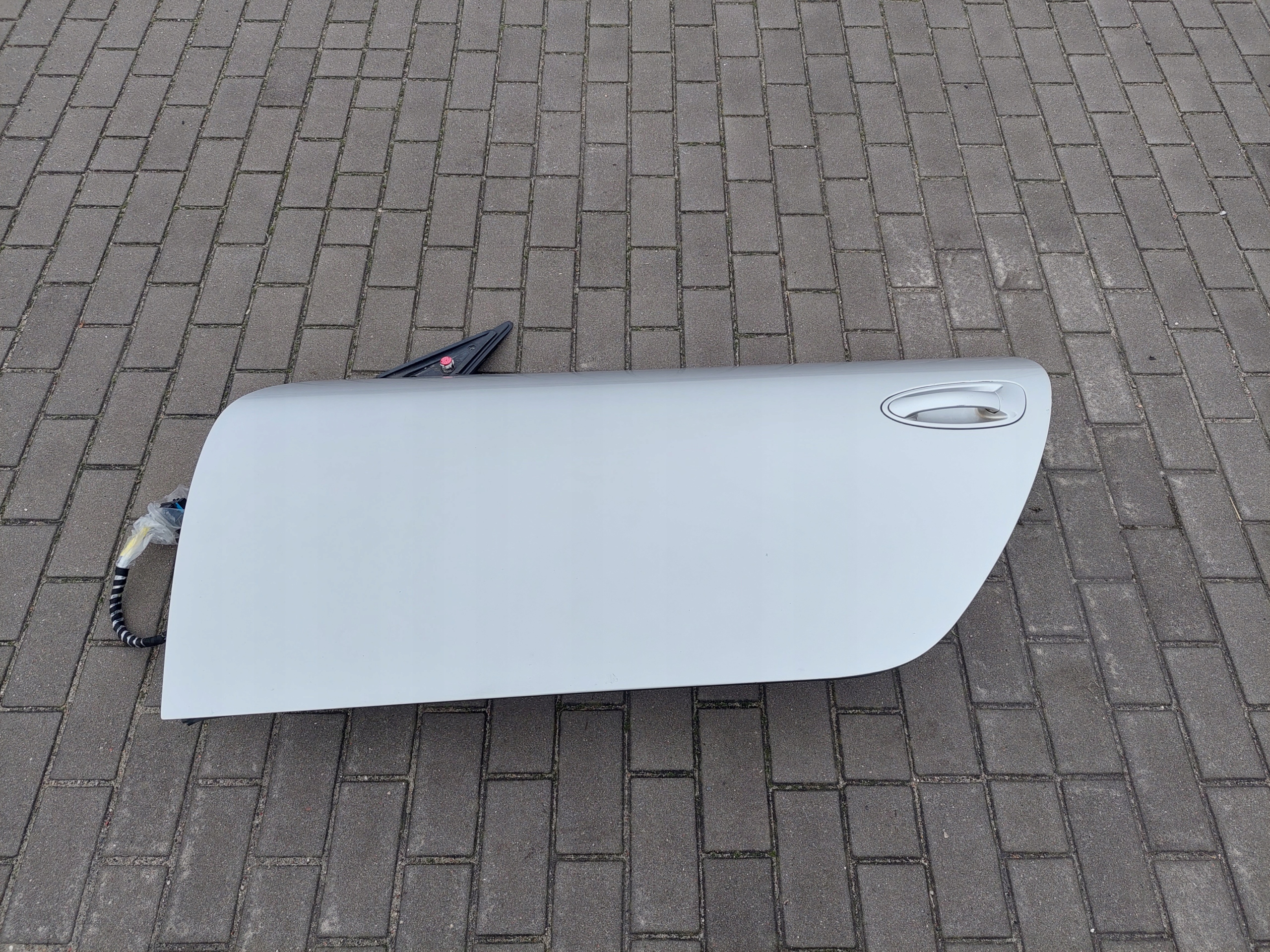 door left complete PORSCHE BOXSTER S 987 ARCTISSILBERMETALLIC 92U