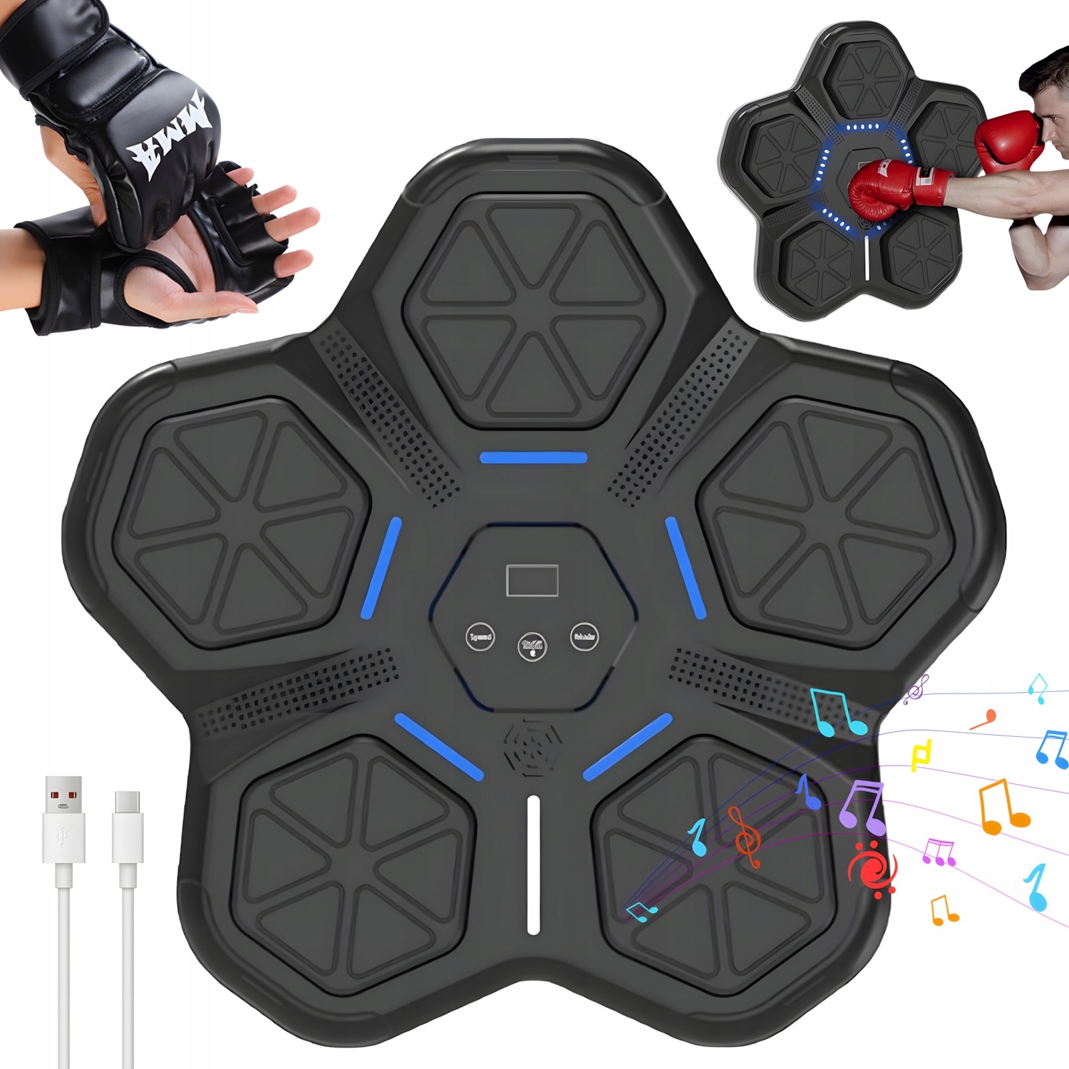 Hudební Boxovací Bluetooth Boxovací Stroj S 9 Rychlostmi