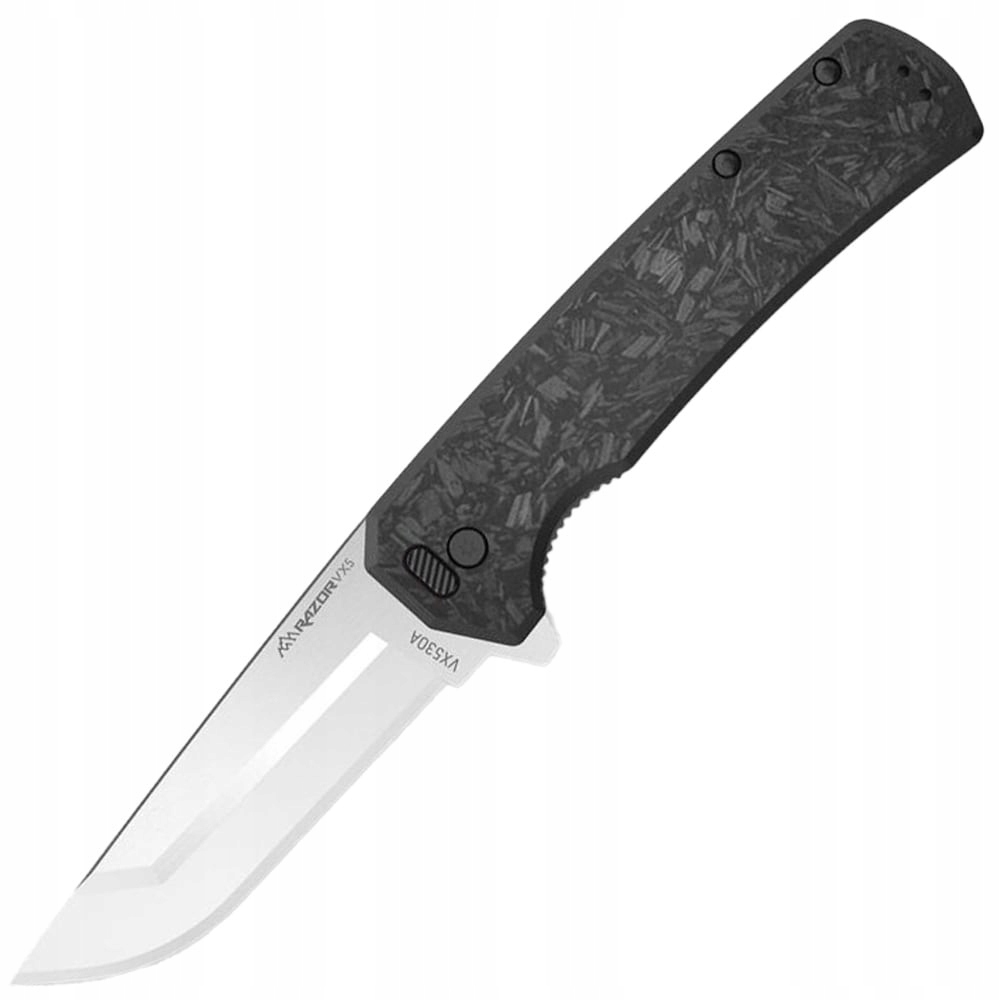 Nůž Outdoor Edge Razor VX5 3.0" Cf G10 černý s klipem