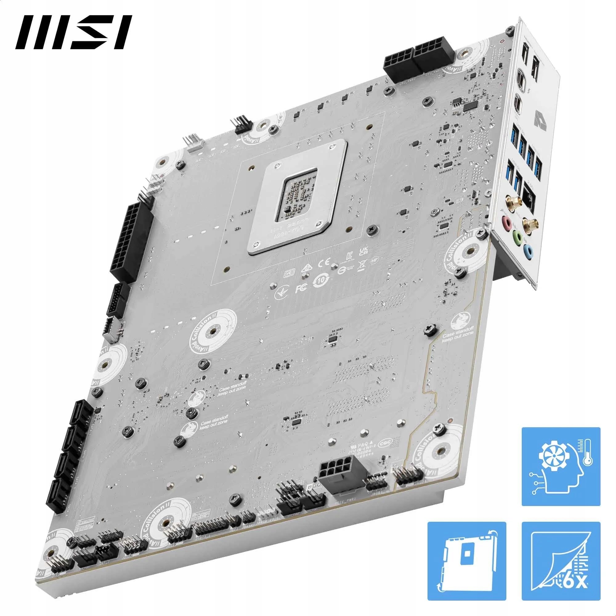 MSI PRO Z890 S WiFi PZ ATX Motherboard Intel DDR5 PCIe 5 M2 WiFi 7 — miniatura 4