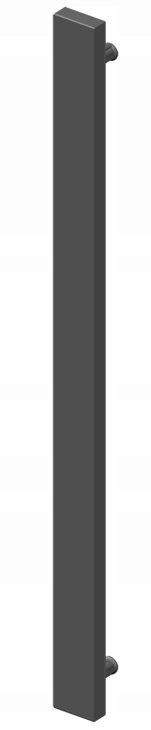 Dekoratívny Radiátor Mediolan H1200 L80 Antracit