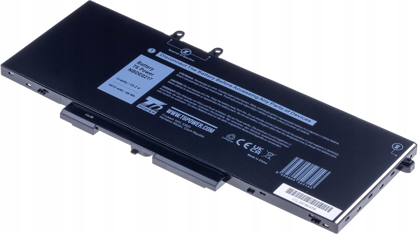 Batéria T6 Power Dell Latitude 5401, 5410, 5501, 5510, Precision 3550,