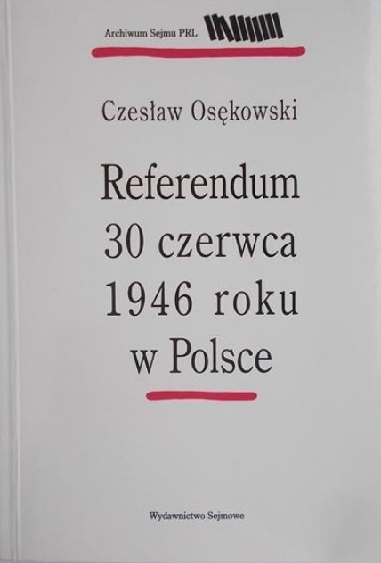 Referendum 30 czerwca 1946 roku w Polsce