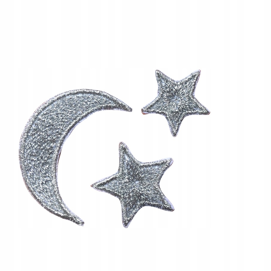 

Naszywki The Moon and The Stars Srebrne