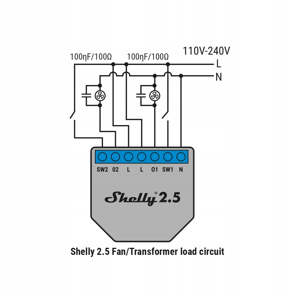 SHELLY RC snubber Ochrona modułów i sterowników przed skokami napięcia — 4