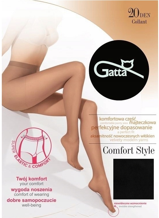 

Gatta Comfort Style lycra 20den nero 4
