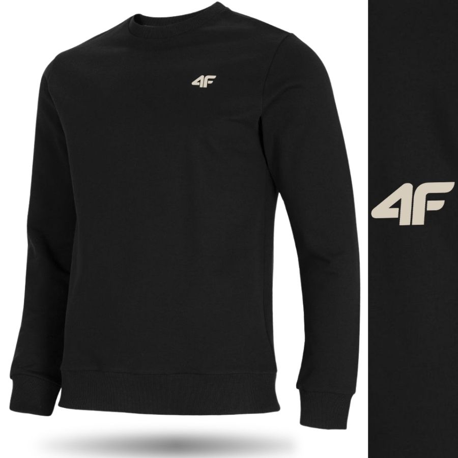 Bluza Męska 4F Dresowa Sportowa Ciepła Na Co Dzień