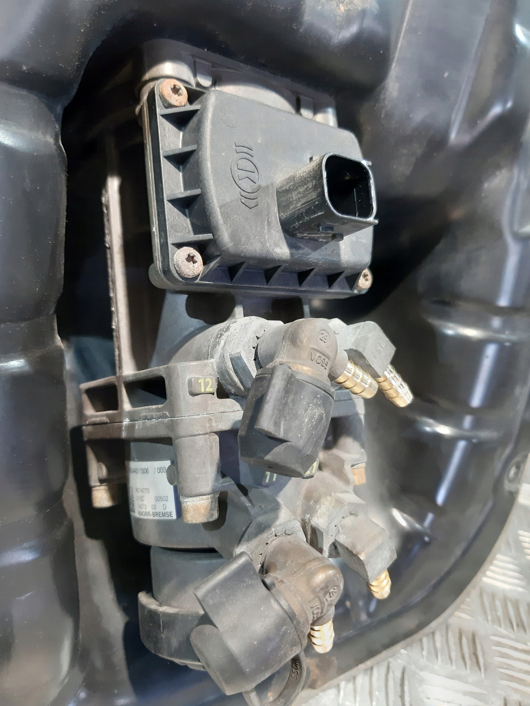 MERCEDES ACTROS MP4 Sensor Bremse PEDAL Bremse abdeckung A9602941201