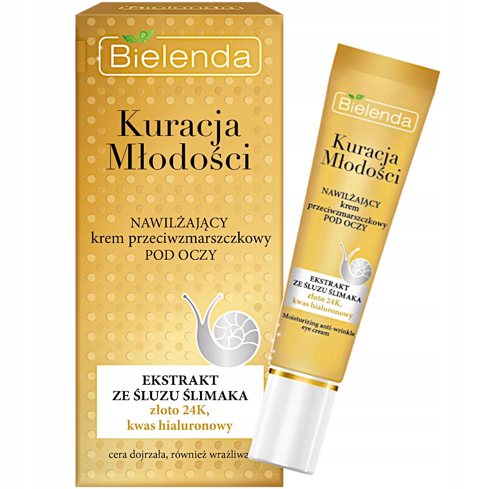 BIELENDA KURACJA MŁODOŚCI KREM POD OCZY PRZECIWZMARSZCZKOWY NAWILŻAJĄCY