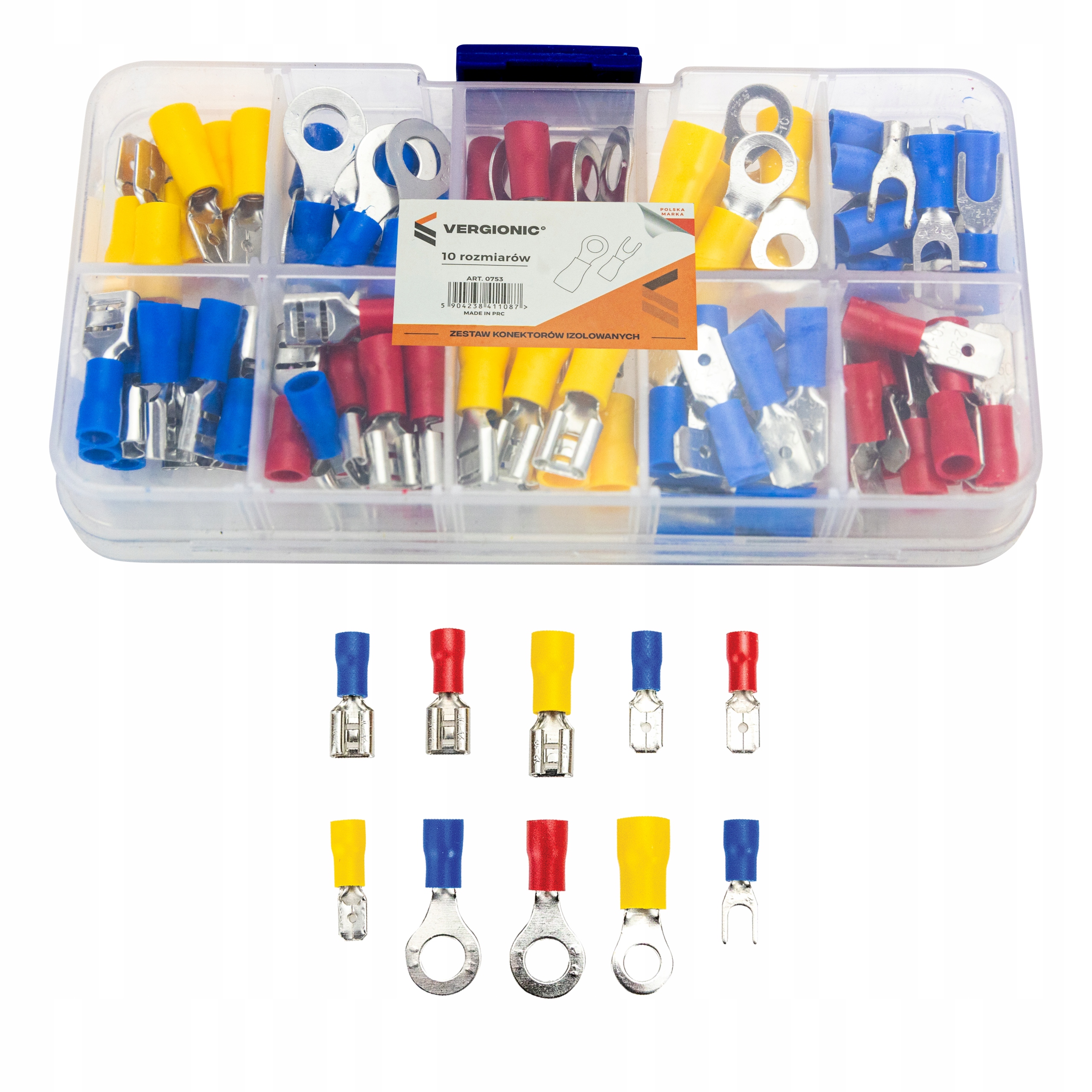 Zestaw konektorów izolowanych Vergionic 0753