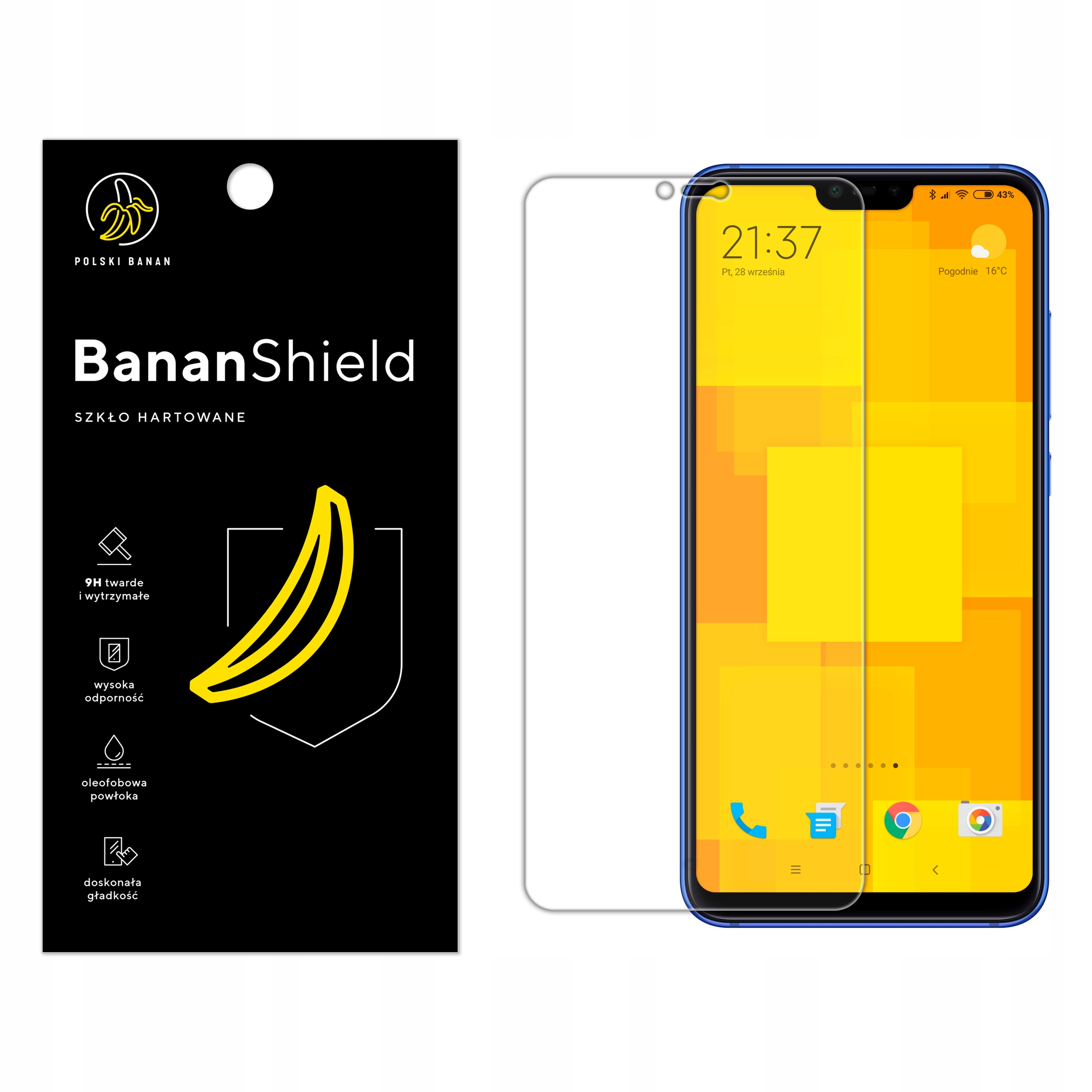 

Szkło Hartowane 9H do Xiaomi Mi8 Lite Mi 8 Lite