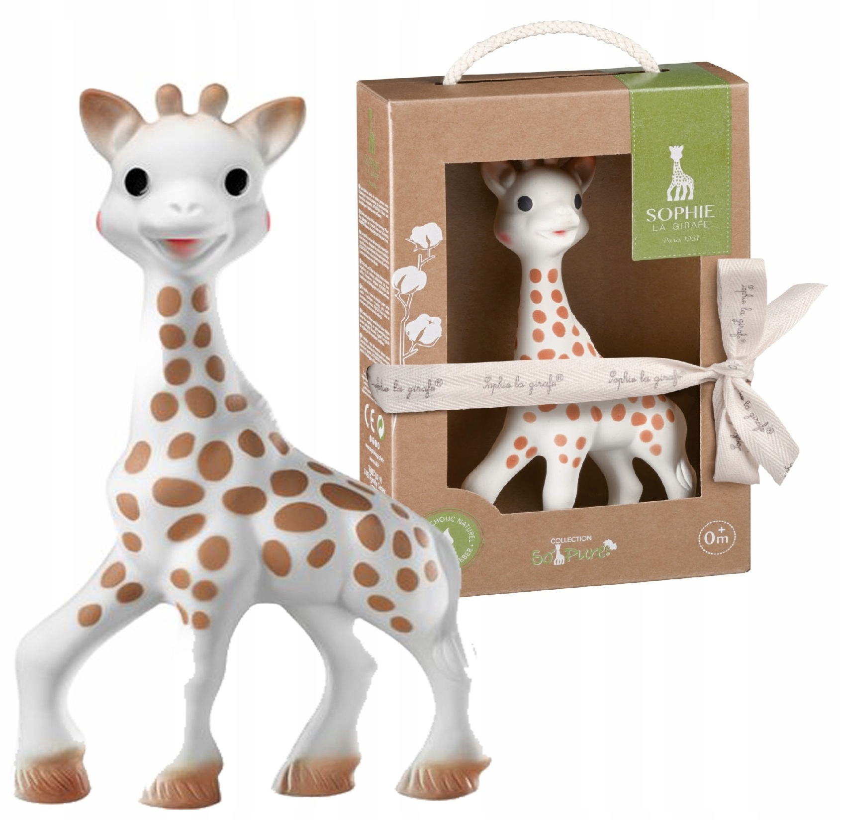 

Żyrafa Sophie Gryzak Naturalny So Pure 18CM