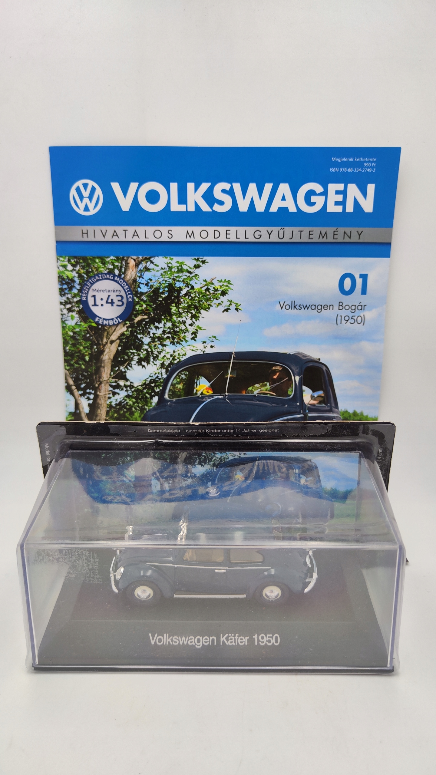 Volkswagen Kafer 1950 #01 1:43 Deagostini