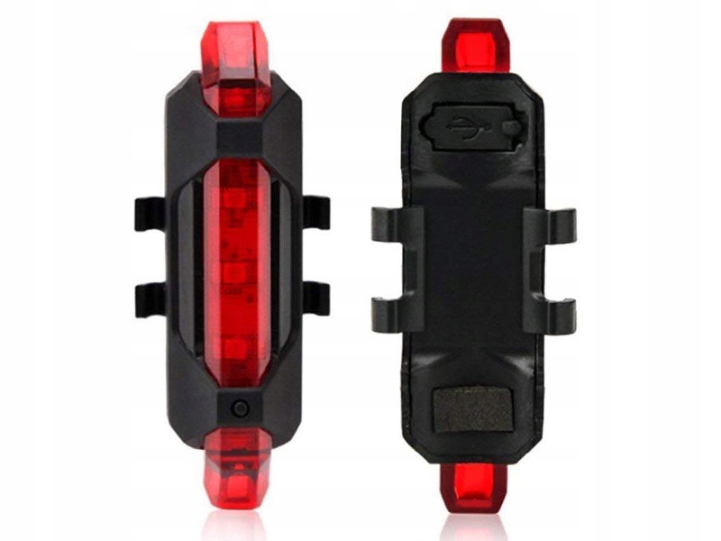 

Lampka Rowerowa 5 Led Tylna Akumulatorowa 6339
