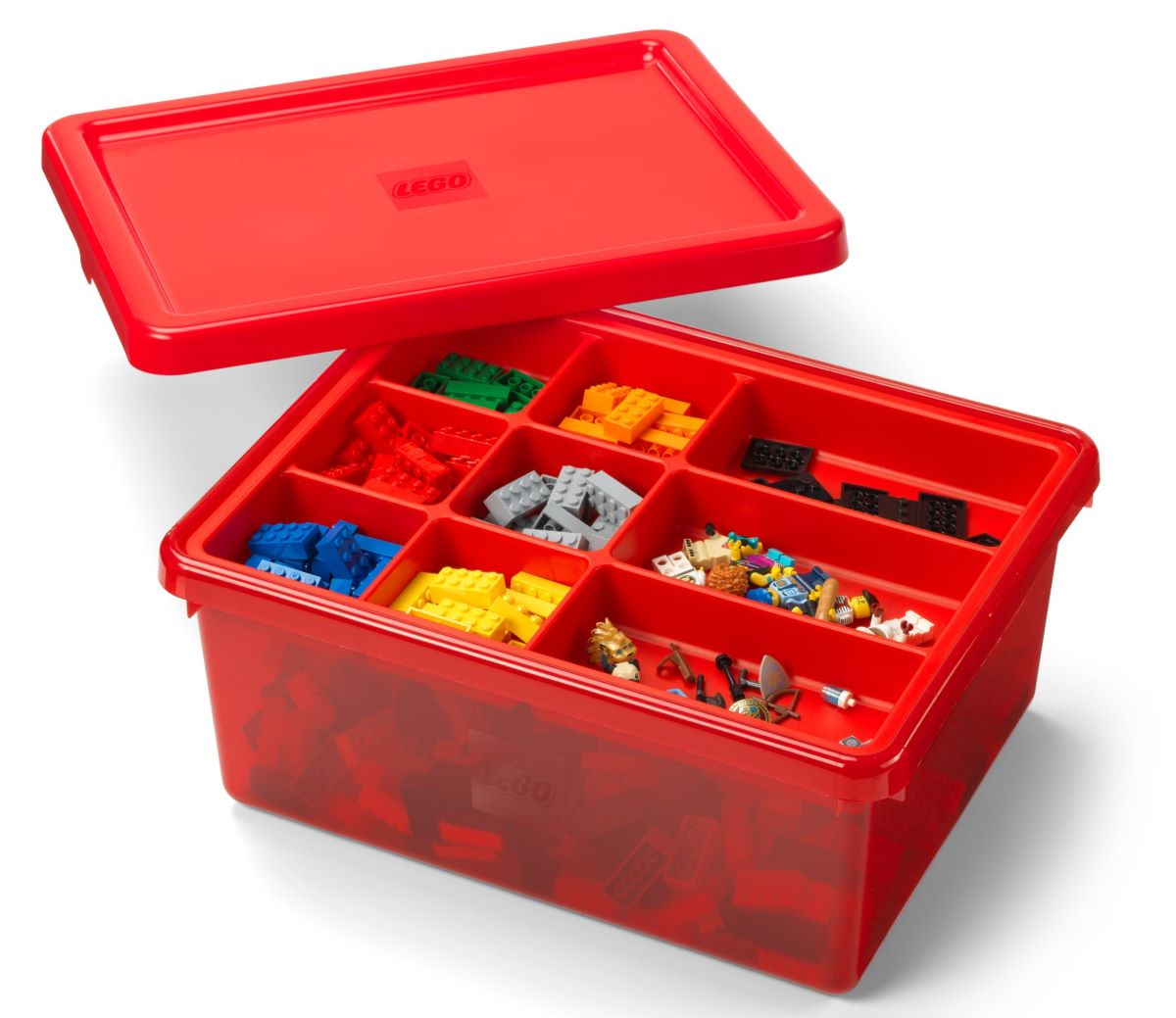 Lego Pojemnik z sorterem na klocki – Czerwony 41310800