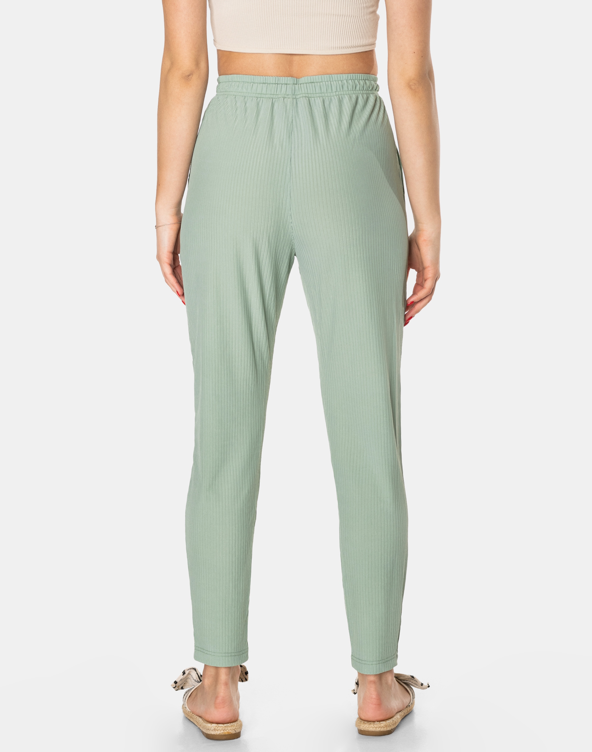 Cienkie Spodnie Damskie Letnie Plażowe 46129-1 XXL Kolekcja Summer Wear Collection