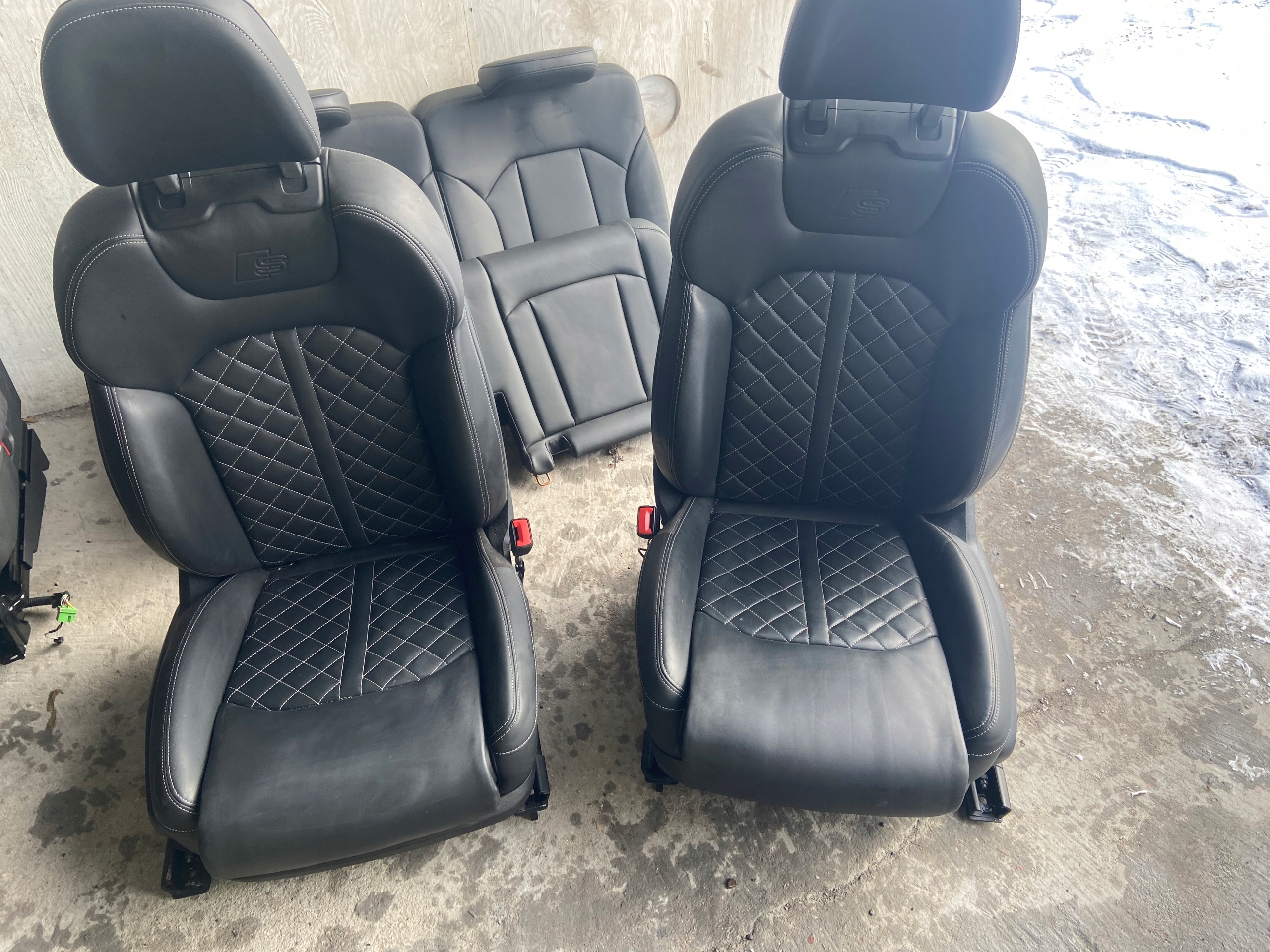 СТІЛЕЦЬ СИДІННЯ СИДІННЯ ІНТЕР'ЄР AUDI Sq7 S-LINE 18r