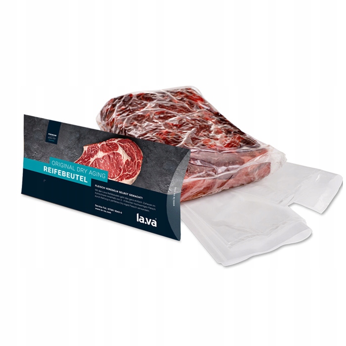Folia do dojrzewania wołowiny, steków w domu A-vac 30 cm x 3 m Lava
