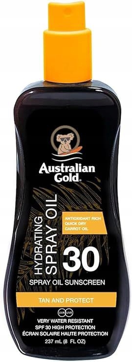 Australian Gold Mrkvový Sprejový Olej S Spf 30 237 ML