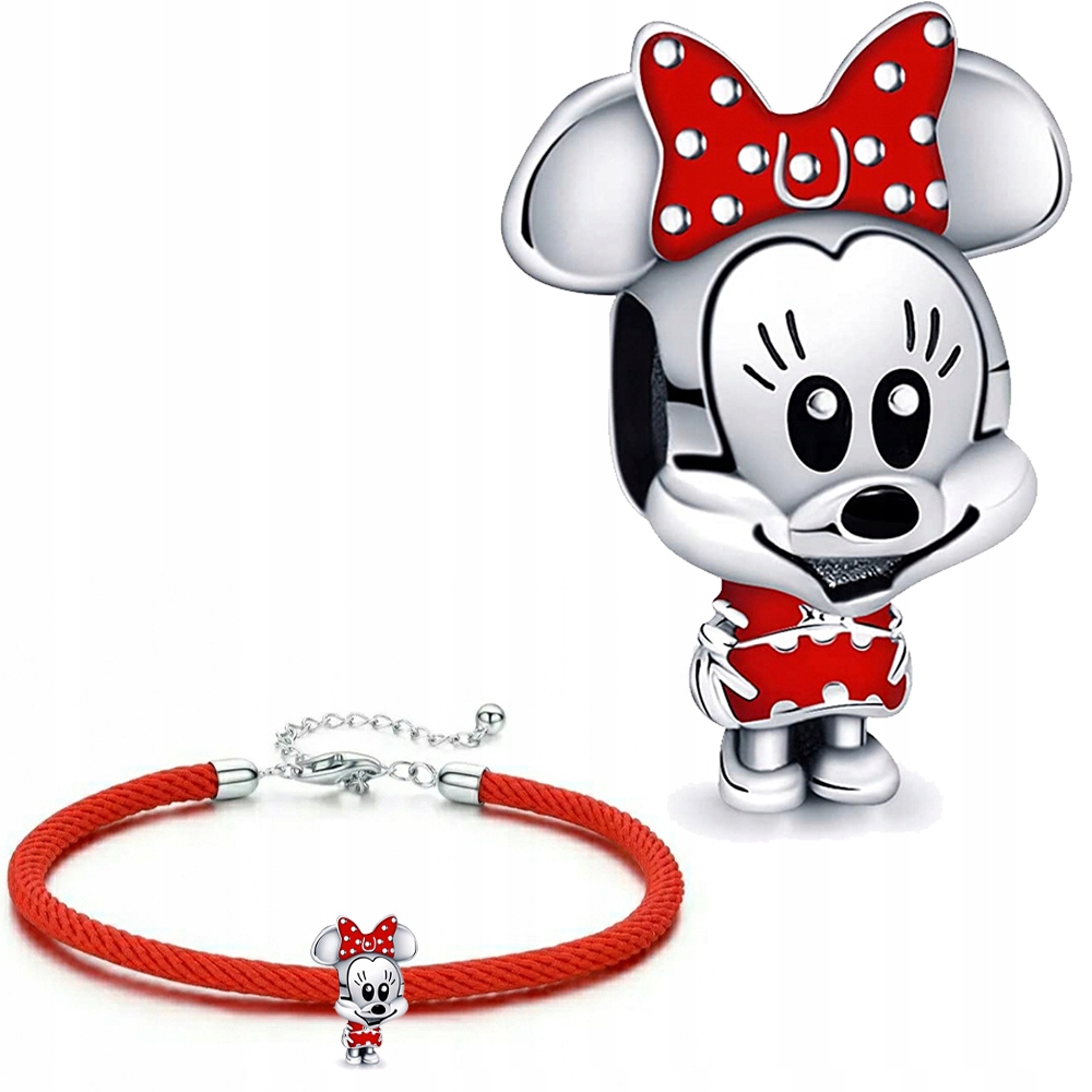 

Charms Myszka Minnie Bransoletka Zestaw Dla Niej