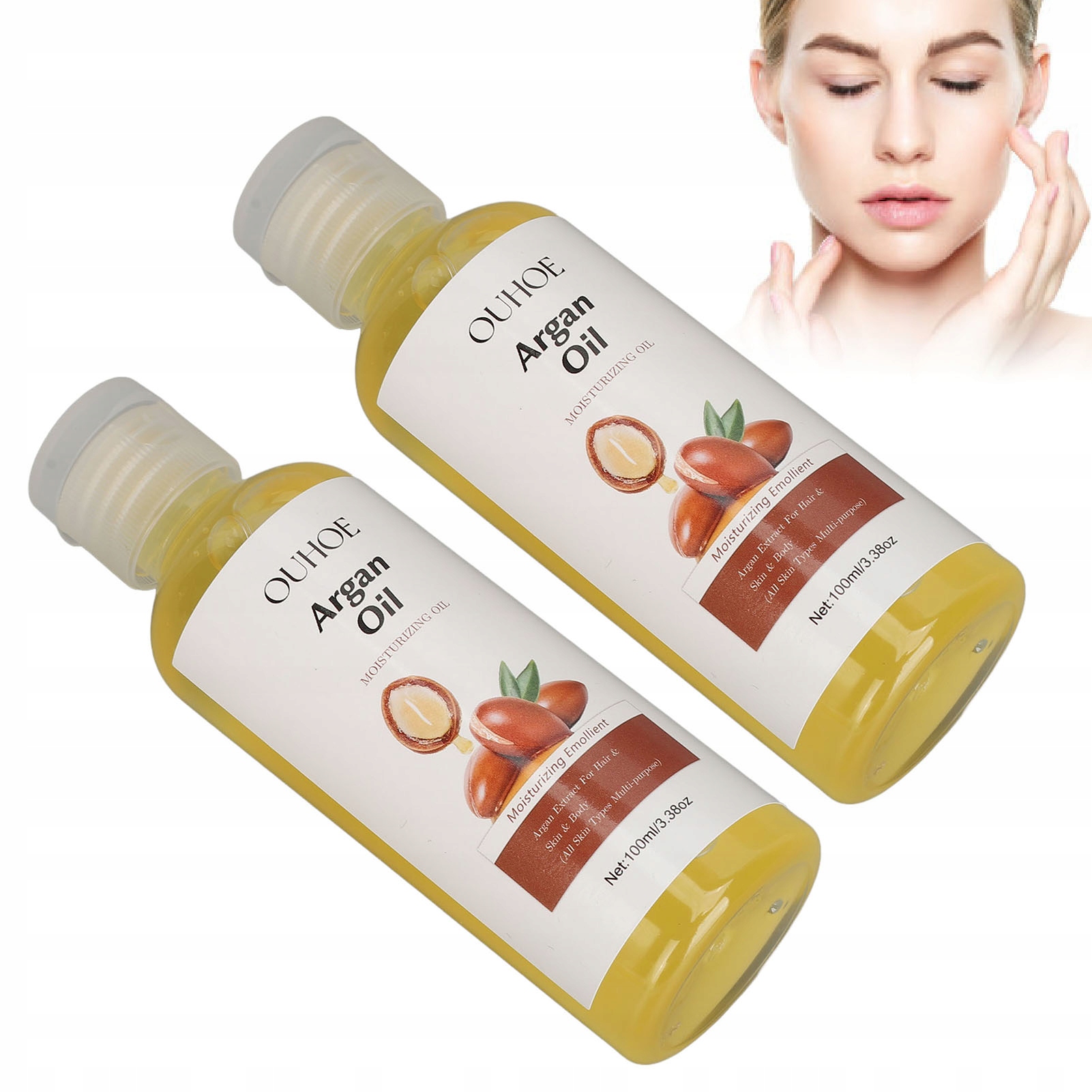 OLEJ OLEJEK ARGANOWY 200 ml NATURALNY DO CIAŁA Marka bez marki