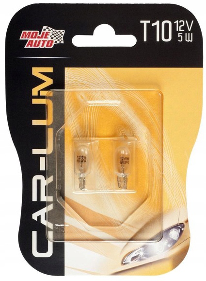 

Moje Auto Car-lum Żarówki 12V 5W E8 W5W T10 2 Szt.